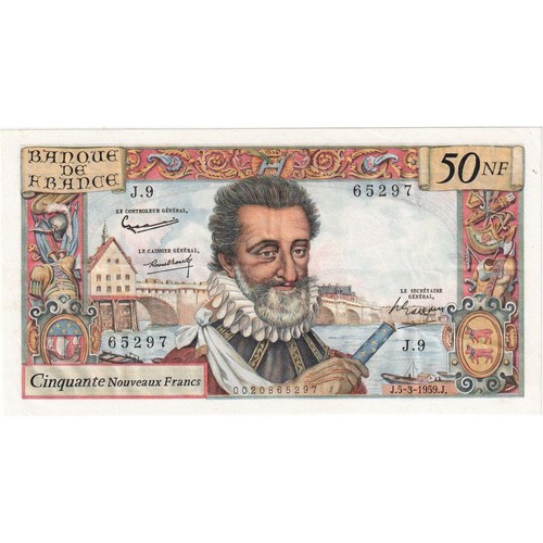 France nouveaux francs - nouveaux,