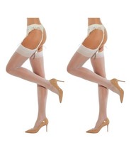 Bas nylon voile fin Justine 20