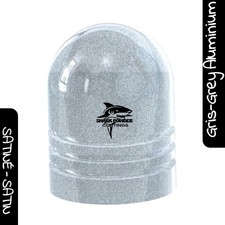 Poudre gris alu satiné - gris,