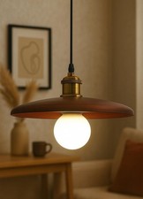 Handmade Solid Wood Pendant