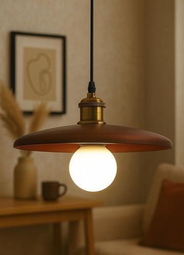 Handmade solid wood - wood, pendant