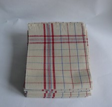 Torchon ancien en lin liteaux