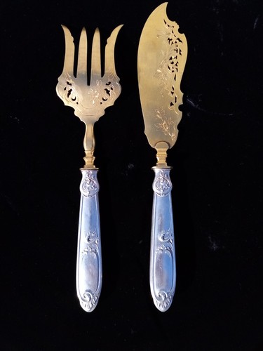 Service gâteau poisson - service,