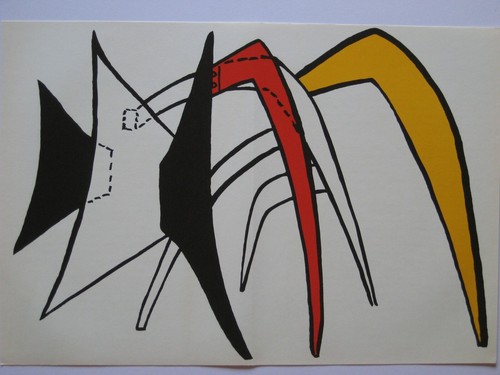 Calder lithographie originale - lithographie,
