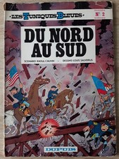 BD- LES TUNIQUES BLEUES -N°2- Du Nord au Sud- Cauvin- Salvérius- 1980
