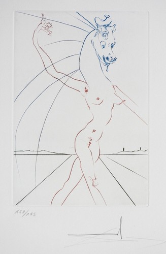 Salvador dali gravure - salvador,