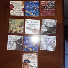 10 MAGNETS AIMANTS FRIGO