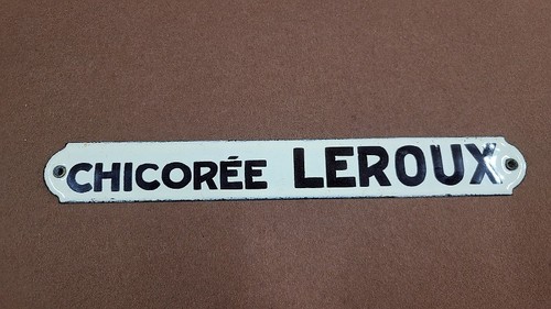Plaque emaillee ancienne - emaillee,