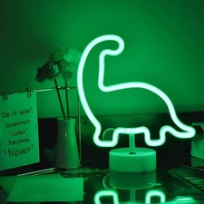 Lampe Néon Led Dinosaure Vert
