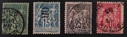 France timbres sage de - timbres,