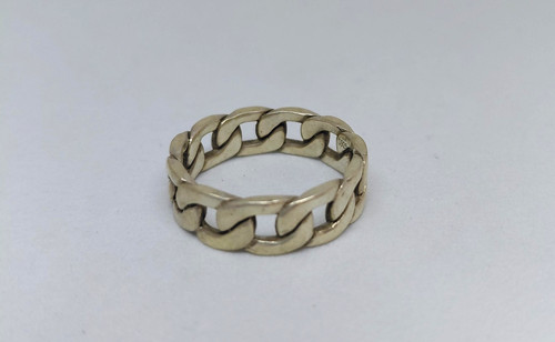 Bague maille gourmette - , t64