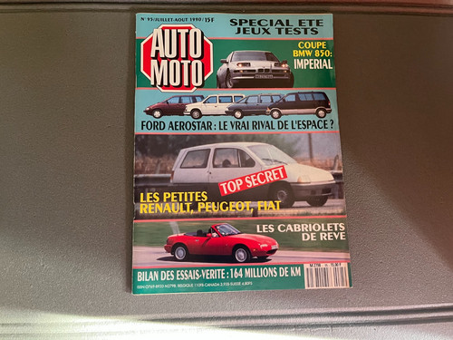 Livre revue voiture automobile - revue,