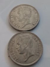 DEUX MONNAIES DU ROI DES BELGES