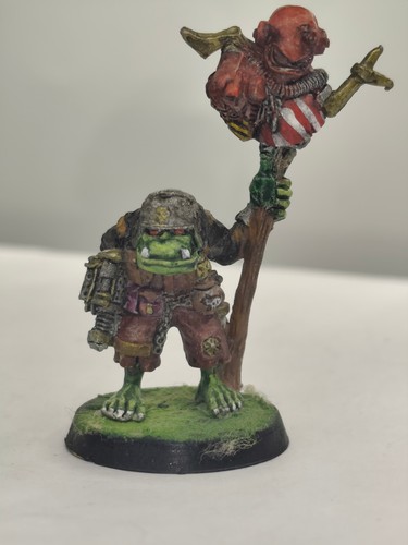 Citadel ork standard bearer - ork,