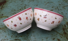 2 grands bols Noël Villeroy Boch