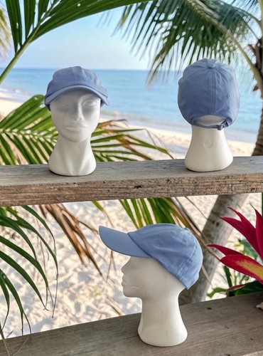 Casquette bleu ciel 100 - %, coton