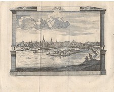 Gravure XVIIIe   :  Blois