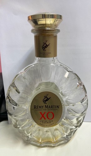 Bouteille vide cognac fine