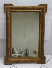  Miroir- encadrement bois et