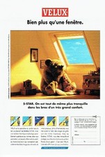 PUBLICITE ADVERTISING 0217  1993   Fenetre de Toit Velux  5 Stars