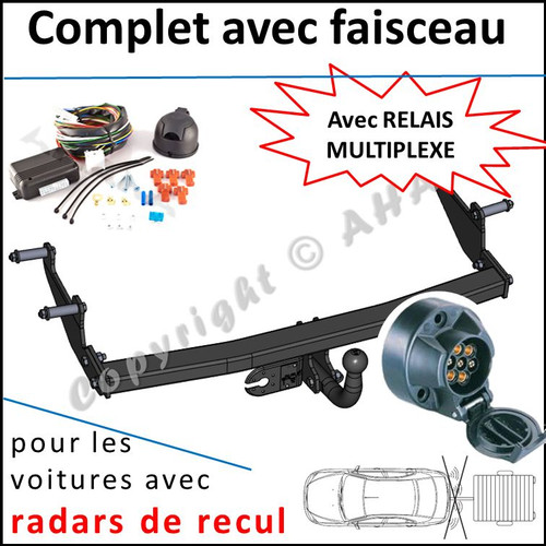 Attelage pour renault clio iii - pour,