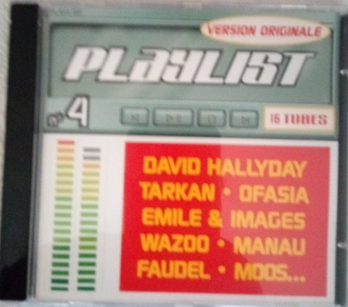 Compil playlist 4 - cd,