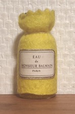 Eau de Toilette Eau de Monsieur Balmain 7 ml. Feutrine. Plein. Bon état