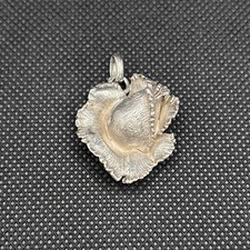 Ancien Pendentif En Argent
