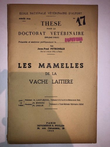 Petronille thèse les - -,