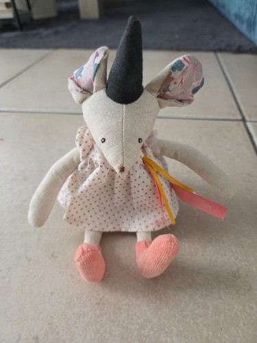 Doudou mimi souris moulin - doudou, souris-