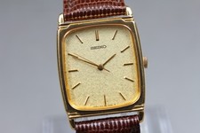 Montre Homme Vintage 1989 [Near Mint] Seiko Chariot 5P31-5170 Gold Tank Quartz