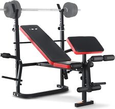 ISE Banc de Musculation Multifonction Réglable Pliable Inclinable  SY-5430B