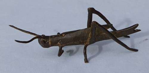 Art africain sauterelle en - art,