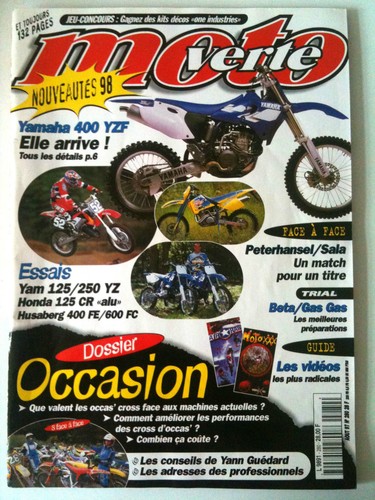 280 moto verte yam 400 - verte;,