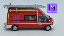 SAPEURS POMPIERS FORD TRANSIT 140 T35 4X4 VTU LANERY 2011 N°28 IXO HACHETTE 1/43