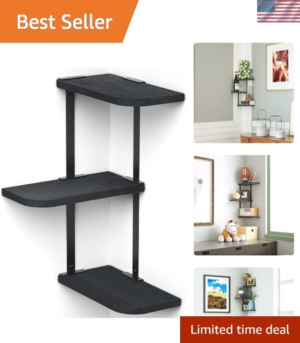 Rustic tier corner - rustic, 3-tier