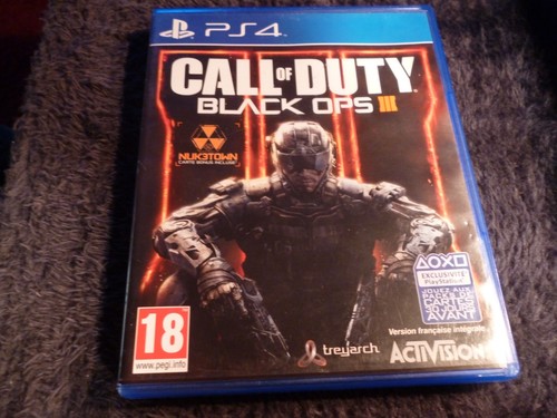 Jeu ps4 call duty - call, black