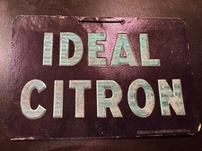 Rare ancienne Plaque carton