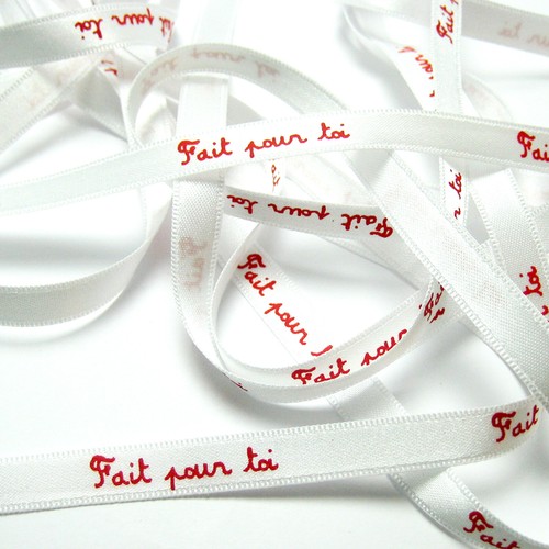 Ruban fait pour toi texte - ruban,