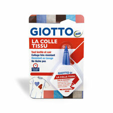 Lot de 3 Colles Spéciale Tissus Textiles Cuir Laine Soie Lin GIOTTO (40 ml x 3)