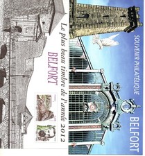 FRANCE : Souvenir philatélique "BELFORT" Année 2012 NEUF +
