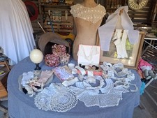 lot d'anciens cols napperons