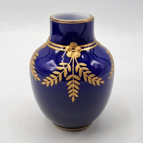 Petit vase cristal opaline - vase,