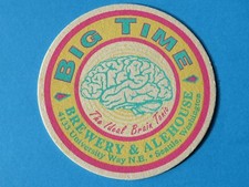 Bière Brewery dessous de Verre ~ Big Temps Brassage Idéal Brain Tonic ; Seattle,