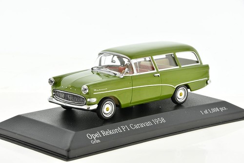 Opel rekord caravan green - caravan,