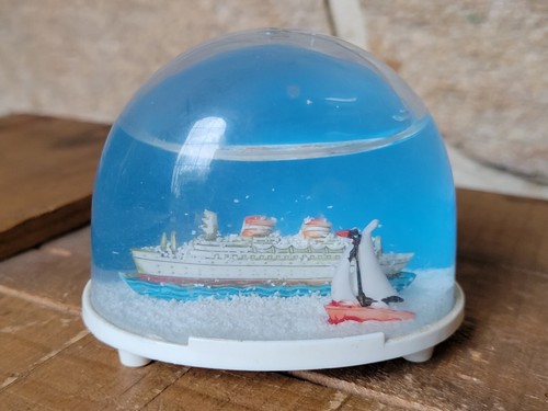 Boule neige vintage - boule,