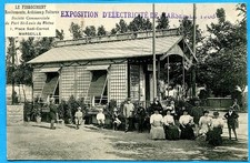 CPA : Le Fibrociment - Revêtements, Ardoises p. Toitures - Marseille