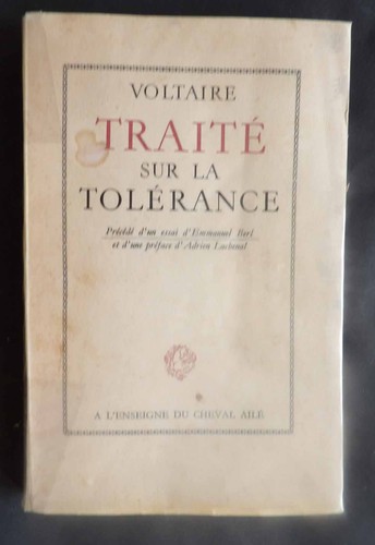 Traité sur tolérance - traité,