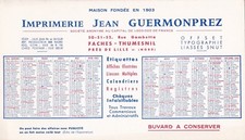 W70 BUVARD Imprimerie Jean