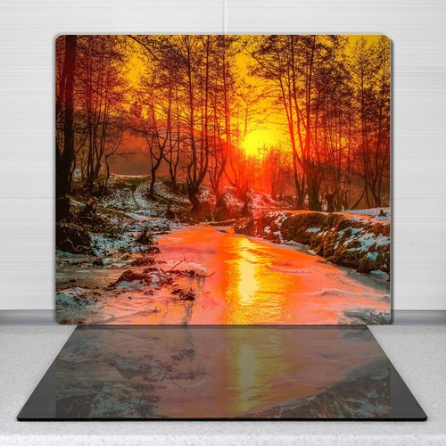 Planche cuisine verre - cuisine, en